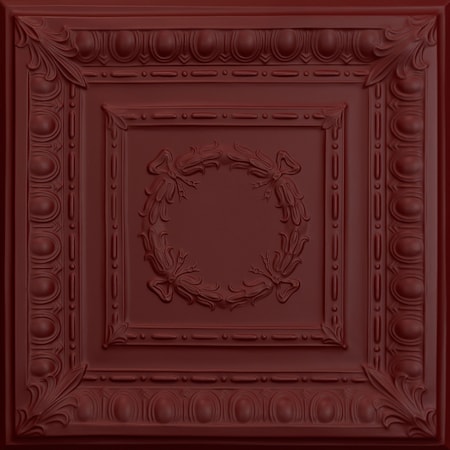 Ceilume Empire 2ft x 2ft Merlot Ceiling Tile V3-EMPIRE-22MEO